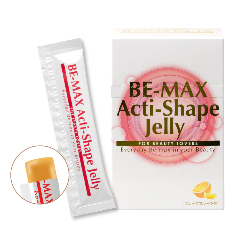 BE-MAX Acti-Shape Jelly（アクティシェイプ ゼリー）〈 グレープフルーツ味 〉　　定価／4,800円（税込5,184円）